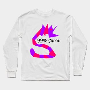 Pink And Purple Funky Snake Long Sleeve T-Shirt